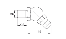 球单轨引导系统 KUVE30-B, 标准滑块，四排满装球；可提供耐腐蚀设计