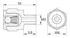 球单轨引导系统 KUVE55-B, 标准滑块，四排满装球；可提供耐腐蚀设计